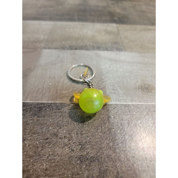 Disney Minnie mouse lime green orange key chain figure - Picture 3 of 4